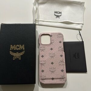 MCM iPhone 12 phone case.